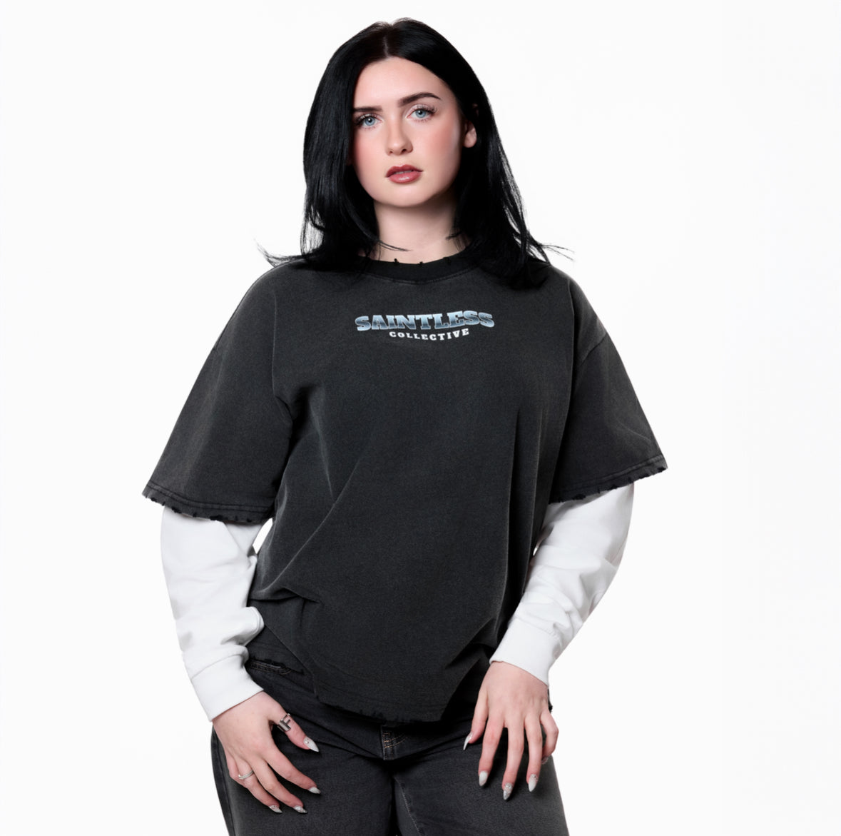 Spider Double-Layered Long Sleeve