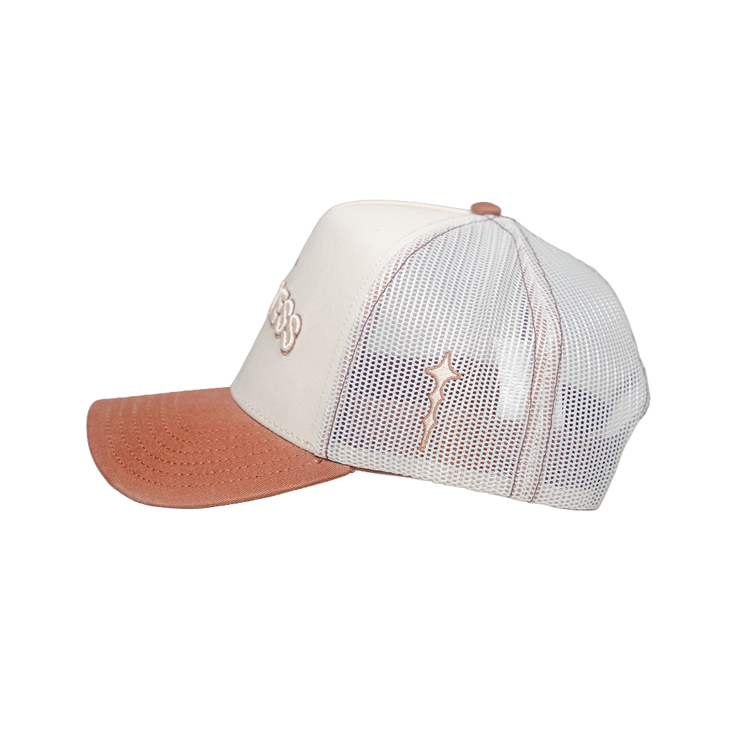 Saintless Trucker Hat BROWN/BEIGE